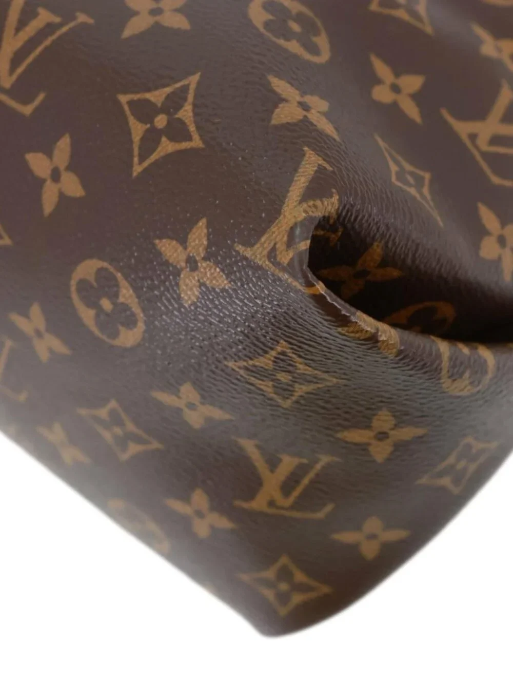 Louis Vuitton  Beaubourg Mini Monogram Canvas Hobo Bag Bordeaux